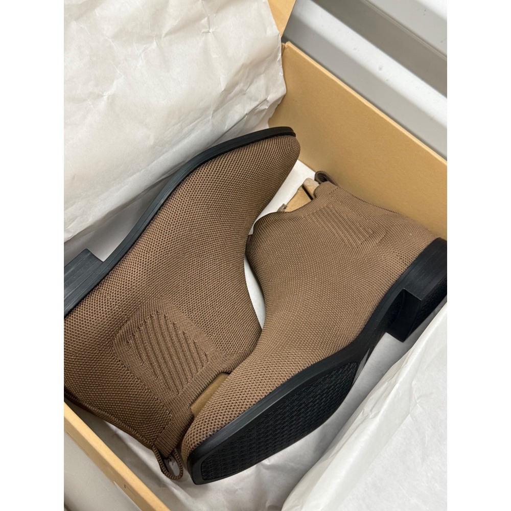 VIVAIA Water-Repellent Square-Toe Ankle Boots brown Modern EU/39.5 US/8.5 - Picture 11 of 13